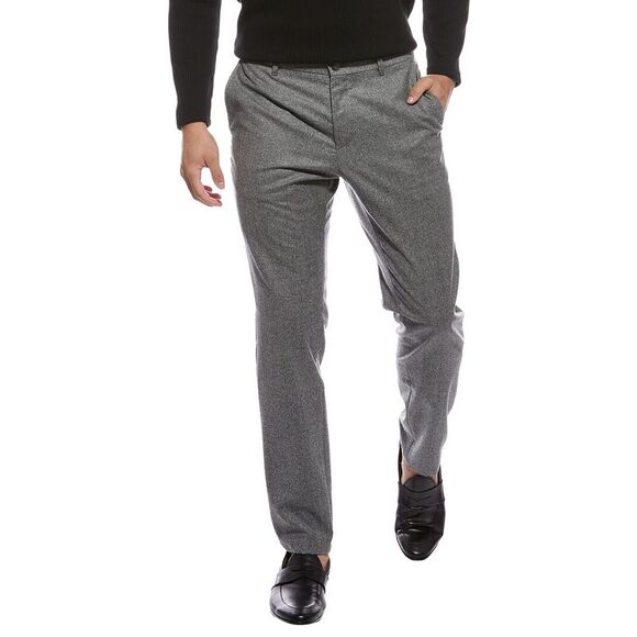 Hugo Boss MensGenius Wool Pant Grey